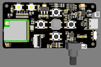 design custom pcb, pcb layout, schematic, circuit, esp32, stm32, arduino