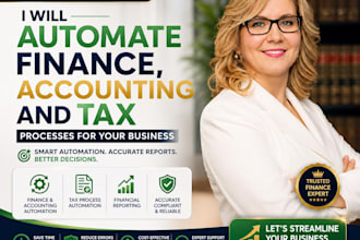 automate finance, accounting and tax processes for your business