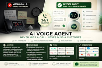 build cheap ai receptionist, calling agent