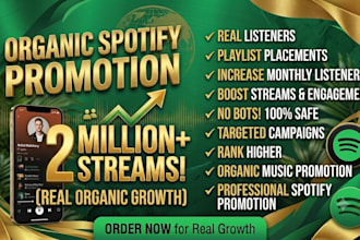 do professional spotify music promotion spotify playlist song promotion