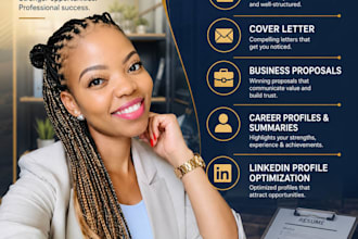 do professional executive resume writing, cv, cover letter, business proposals
