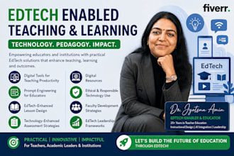 design edtech courses, modules, and training programmes