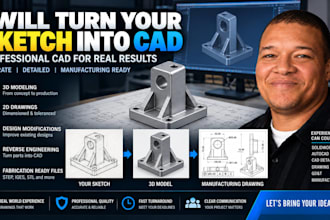 create professional solidworks cad drawings and fabrication documentation