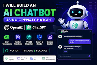 build an ai chatbot using openai chatgpt