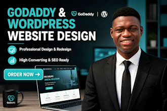 godaddy website design godaddy redesign wordpress website design godaddy website