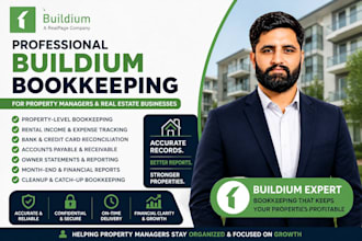 do professional property management bookkeeping in buildium