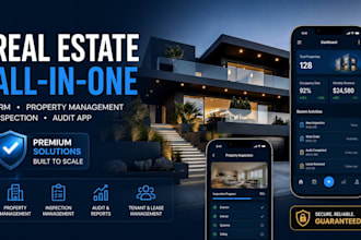 build real estate CRM property management app property inspection app audit app
