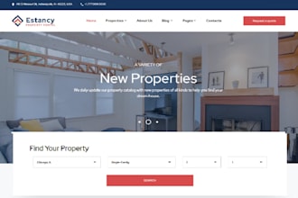 design wix vacation rental website airbnb property management booking website