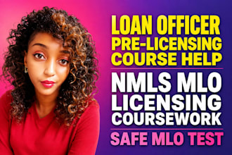 do mlo course, loan officer pre licensing, nmls approved safe mlo license test