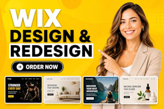 do wix website design wix website redesign wix website development wix website