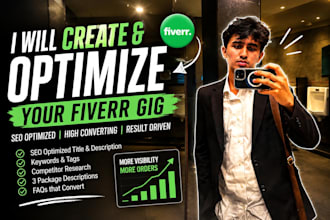 create an SEO optimized fiverr gig that ranks