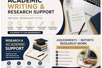 provide professional academic writing and research support