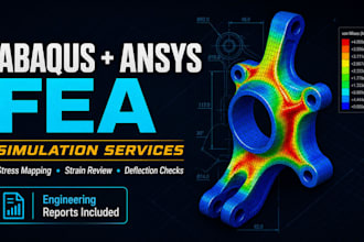 do abaqus fea simulation and mechanical stress analysis
