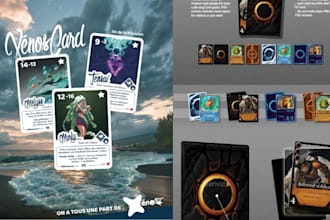 design your card game, trading card game, board game and mechanics from scratch