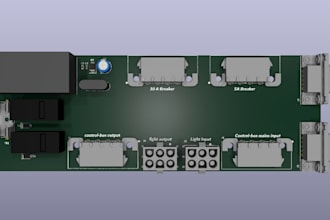 design pcb, schematic, esp32, rf, led, iot, schematic, embedded electronics