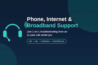 fix your phone, internet, or broadband issues with expert support