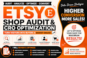 do etsy audit etsy shop setup etsy SEO listings etsy manager marketing