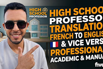 translate your documents from french to english or english to french