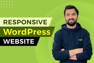 create a business wordpress website design using elementor