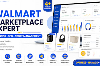 manage and optimize your walmart marketplace store with SEO and listings