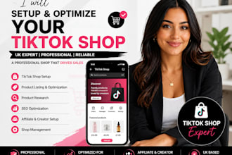 setup tik tok shop setup tiktok shop affiliate influencer shopify marketing