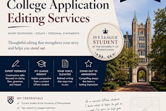 proofread your college application essays and personal statement