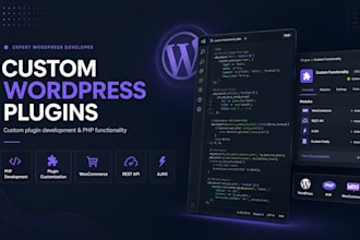 develop or customize a wordpress plugin
