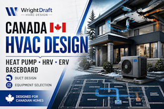 do hvac load calculation duct design canadian residential