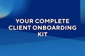 design client onboarding kit, welcome packet ebook, business coach workbook