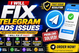 fix telegram ads, fix sport, football ad, ad destination prohibited content