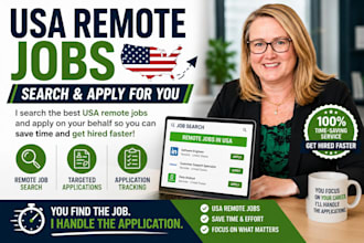 do search and apply for remote USA jobs and job applications