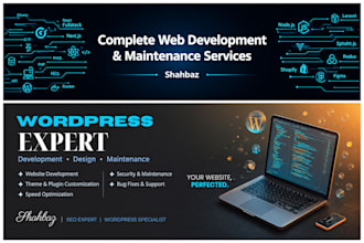 build a custom website as a full stack web developer