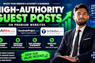 do backlinks post on usawire,com, techbullion, goodmenproject,com