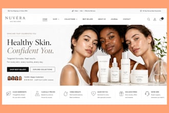 build lipstick shopify store cosmetics website skincare website lipstick website