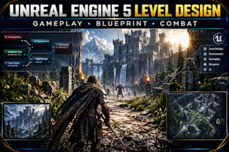build unreal engine 5 gameplay systems level design blueprint