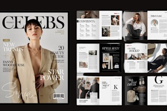 design sales catalog, lookbook, digital magazine for fashion and apparel brands
