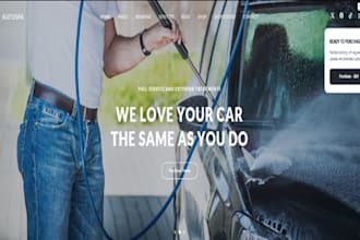 design wix windshield repair website auto glass replacement company websitr