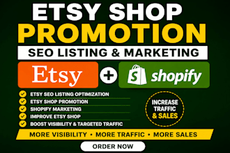 do etsy shop promotion with seo listing etsy shopify marketing improve etsy shop