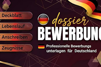 write your ats german bewerbung for ausbildung and job
