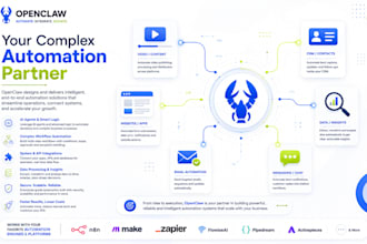 build custom openclaw automation for CRM and video tasks