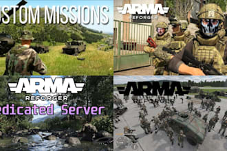 setup arma 3 server, dedicated server, arma 3 retexture, arma 3 reforger for you