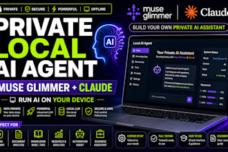 deploy private local ai agent, muse glimmer ai agent, offline ai agent, llm