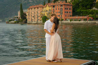 do couples portraits photo shooting on lake como photographer lake como