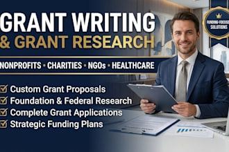 write compelling grant proposals for churches, faith based nonprofit, ministries