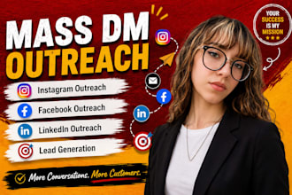 mass dm daily outreach cold outreach instagram mass dm facebook mass dm
