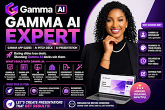 gamma ai presentation gamma ai slide pitch deck presentation gamma ai design