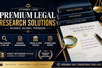 research federal and state statutes for your legal compliance
