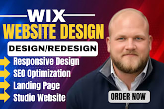 design, transfer wix studio website, wix website redesign, wix studio in germany