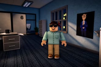 create a custom roblox character, avatar, 3d model and ugc