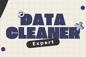 clean and organize your data